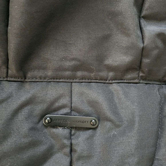 Rebecca Minkoff Womens Taslon Jacket. Black. Size XL. New. Ideal for wet weath - Picture 9 of 13